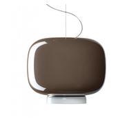 FOSCARINI lampe à suspension CHOUCHIN 3 (Gris - Peint verre soufflé)