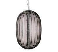 FOSCARINI lampe à suspension PLASS GRANDE (Gris - Polycarbonate et aluminium)