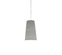 FOSCARINI lampe à suspension TITE 2 (Noir - tissu de verre, fibre de carbone et métal nickelé)