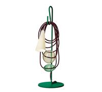 FOSCARINI lampe de table FILO (Southern Talisman - Porcellaine, verre soufflé et métal verni)