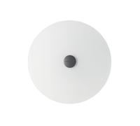 FOSCARINI lampe murale applique BIT (Bit 3 blanc - verre serigrafié et métal verni)