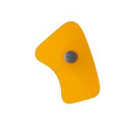 FOSCARINI lampe murale applique BIT (Bit 5 Orange - verre serigrafié et métal verni)