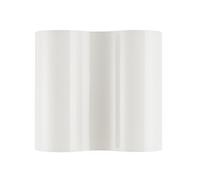 FOSCARINI lampe murale applique DOUBLE (Blanc - Verre soufflé et métal verni)