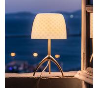 Foscarini Lumiere 30th Lampe de table, édition spéciale, E14/E27, FN026001EH_14D, Glasart pastilles
