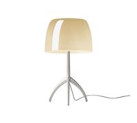 Foscarini - Lumiere Grande Lampe de Table E27 Alu/Blanc Chaud