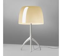 Lumiere Grande Lampe de Table Aluminium Blanc Chaud avec Gradateur Foscarini - 8025594129427