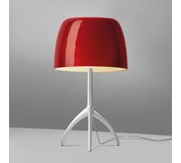 Lumiere Grande Lampe de Table Aluminium Blanc Chaud avec Gradateur Foscarini - 8025594129427