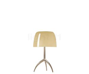 Foscarini Lumiere Lampe de table piccola champagne/blanc chaud - avec interrupteurs , Vente d'entrepôt, neuf, emballage d'origine