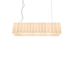 Foscarini Pli Linear Sospensione Pendelleuchte, blanc