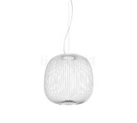 Foscarini Spokes 2 Sospensione LED blanc - midi - commutable Ce luminaire comporte des modules à LED prémontés de classes énergétiques A A++, A+, A