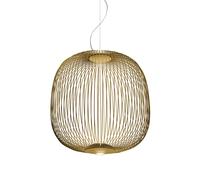 Foscarini Spokes 2 Sospensione LED doré - large - MyLight Ce luminaire comporte des modules à LED prémontés de classes énergétiques A A++, A+, A