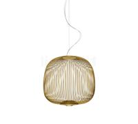 Foscarini Spokes 2 Sospensione LED doré - piccola - tamisable , Vente d'entrepôt, neuf, emballage d'origine Ce luminaire comporte des modules à LED prémontés de classes énergétiques A A++, A+, A