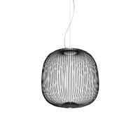 Foscarini Spokes 2 Sospensione LED noir - media - tamisable Ce luminaire comporte des modules à LED prémontés de classes énergétiques A A++, A+, A