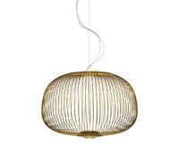 Foscarini Spokes 3 Sospensione LED doré - tamisable Ce luminaire comporte des modules à LED prémontés de classes énergétiques A A++, A+, A