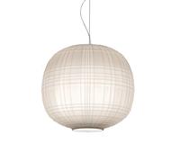 Foscarini Suspension Tartan LED - blanc - LED dimmable