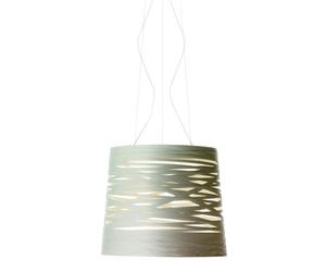 Foscarini Suspension Tress - noir - halogène - non dimmable - grande Ø48 x 41 cm