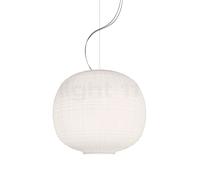 Foscarini Tartan Sospensione LED blanc - tamisable Ce luminaire comporte des modules à LED prémontés de classes énergétiques A A++, A+, A