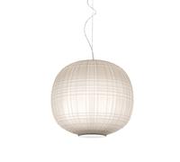 Foscarini Tartan Sospensione LED Pendelleuchte, blanc, Push/DALI
