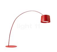 Foscarini Twice as Twiggy Terra LED rouge carmin