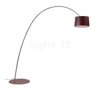 Foscarini Twiggy Elle Lampadaire arc LED bourgogne , Vente d'entrepôt, neuf, emballage d'origine Ce luminaire comporte des modules à LED prémontés de classes énergétiques A A++, A+, A