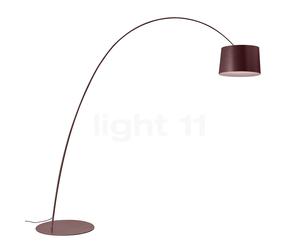 Foscarini Twiggy Elle Lampadaire arc LED bourgogne , Vente d'entrepôt, neuf, emballage d'origine Ce luminaire comporte des modules à LED prémontés de classes énergétiques A A