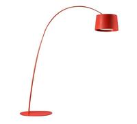 Foscarini Twiggy Terra LED Steh-/Bogenleuchte, rouge carmin