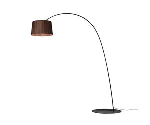 Foscarini Twiggy Wood Lampadaire LED, longueur : 170 cm, FN159003W1_52,
