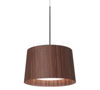Foscarini Twiggy Wood Suspension LED bourgogne - palissandre - tamisable Ce luminaire comporte des modules à LED prémontés de classes énergétiques A A++, A+, A