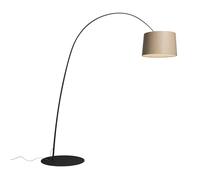 Foscarini Twiggy Wood Lampadaire arc LED noir - chêne - tunable white Ce luminaire comporte des modules à LED prémontés de classes énergétiques A A++, A+, A