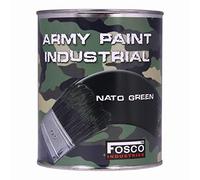 Fosco Boîte de peinture militaire 1 litre vert nato