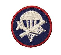 FOSCO Ecusson - Patch Tissu à Coudre 5 x 5 cm Combined Airborne Garrison Cap
