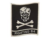 FOSCO Ecusson - Patch Tissu thermocollant 11 x 9,5 cm Fighting 84"