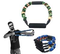 FOSER Archery Band Open Bow Resistance Trainer Arm Strength Training Bow Training Tensioner Archery Fitness Machine (40LBs)