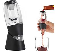 FosFun FSD01 Décapant d'aérateur à vin avec base pour vin rouge, pour hommes et femmes, noir (FSD01)