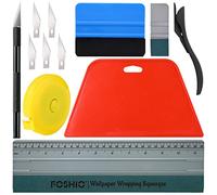 FOSHIO Kit d'outils pour Papier Peint, Lissage et Pose
