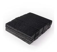 FOSHIO Lot de 50 raclettes autocollantes pré-découpées en feutre de rechange pour raclette de voiture en vinyle de 10,2 cm