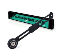 FOSHIO Rouleau de Papier Peint,Rouleau Autocollant pour Meubles, Rouleau en Aluminium métallique, Outil Autocollant pour Meubles, Isolation Acoustique, Rouleau de Couture