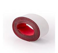 FOSHIO Rouleau de ruban de feutre de rechange de 2 m pour raclette solide - Film autocollant pour fenêtre - Rouge - Tissu - Raclette - Accessoire sec et humide