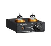 Fosi Audio BOX X2 Préampli Phono, Amplis pour Platine Vinyle, Remplaçable à Tube à Vide, Trois Modes de Gain Commutables, Ampli Phono avec RCA/3.5mm AUX, Amplificateur HiFi pour Ampli Home Cinema