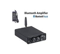 Fosi Audio BT10A Amplificateur Audio Stéréo Bluetooth 5.0 Récepteur 2 Canaux Classe D Mini Amplificateur Hi-Fi Intégré Pour Haut Parleurs Domestiques 50W x 2 TPA3116