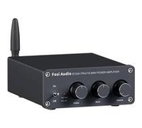 Fosi Audio Amplificateur stéréo BT20A-24V – Hi-Fi Bluetooth 5.0 2 x 100 W