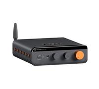 Fosi Audio BT20A Max Amplificateur de Puissance Stéréo, 300W x 2 Ampli Bluetooth, Audio Hi-FI avec Technologie PFFB, Double Alimentation Indépendante, Télécommande, Amplis pour Les Systèmes 2.1