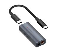 Fosi Audio DS2 USB C à AUX Amplificateur de Casque DAC Dongle 3,5 mm Adaptateur Audio Haute Résolution CS43131