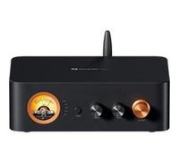 Fosi Audio MC351 Amplificateur Intégré 2.1 Canaux, 2 Chips TPA3255, Vintage VU Meter avec BT/USB/OPT/COAX G