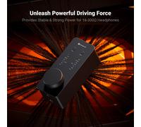 Fosi Audio SK02 DAC amplificateur de casque préampli Support DSD 256 PCM pour casque équilibré 3.5MM et 4.4MM SK02-orange