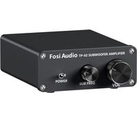 Fosi Audio TP-02 Amplificateur Subwoofer Mini Sub Bass Amp Digital Classe D TDA7498E 220Watt x1