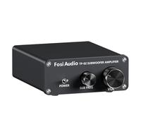 Fosi Audio TP-02 Amplificateur Subwoofer Mini Sub Bass Amplificateur Numérique de Subwoofer Intégré de Classe D TDA7498E 220Watt