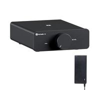 Fosi Audio V3 Class D Stereo Power Amplifier | TPA3255 Chip | 300W HiFi Audio Amp for Home Theater and Shelf Speakers | Compact Design with Advanced Heat Dissipation | 32V 5A