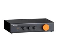 Fosi Audio ZP3 Préampli Symétrique, 2 Entrées RCA et 1 XLR, Sorties RCA/XLR et Sub-Out, Préampli pour Configuration Stéréo 2 Canaux et 2.1, Préamplificateur avec Filtre Passe-Haut HPF