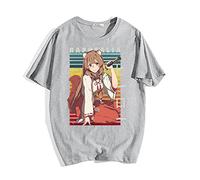 Fosike The Rising of The Shield Hero RAPHTALIA Tshirt Unisexe, Anime Cosplay Costume Col Rond Manches Courtes Tee Hommes/Femmes (XXS-4XL)